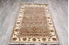 Jaipur Beige Hand Knotted 40 X 60  Area Rug 905-147220 Thumb 1