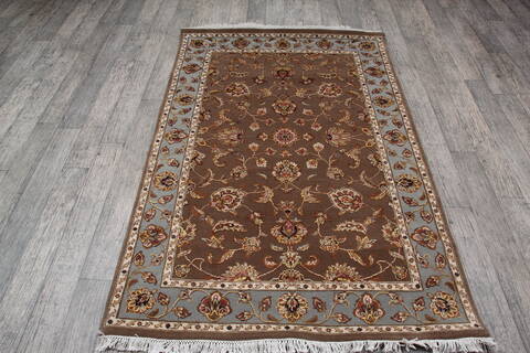 Jaipur Brown Hand Knotted 40 X 63 Area Rug 905-147222 Image 6