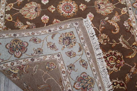 Jaipur Brown Hand Knotted 40 X 63 Area Rug 905-147222 Image 7