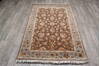 Jaipur Brown Hand Knotted 40 X 63  Area Rug 905-147222 Thumb 1
