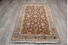 Jaipur Brown Hand Knotted 40 X 63 Area Rug 905-147222 Thumb 1