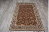 Jaipur Brown Hand Knotted 40 X 63  Area Rug 905-147222 Thumb 6