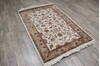 Jaipur White Hand Knotted 40 X 61  Area Rug 905-147223 Thumb 2