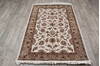 Jaipur White Hand Knotted 40 X 61 Area Rug 905-147223 Thumb 4