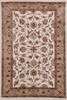Jaipur White Hand Knotted 40 X 61 Area Rug 905-147223 Thumb 0
