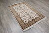 Jaipur White Hand Knotted 41 X 61 Area Rug 905-147224 Thumb 2