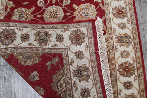 Jaipur Red Hand Knotted 31 X 50 Area Rug 905-147225 Image 6