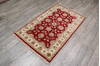 Jaipur Red Hand Knotted 31 X 50 Area Rug 905-147225 Thumb 3