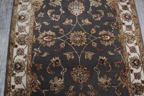 Jaipur Grey Hand Knotted 30 X 50 Area Rug 905-147226 Image 5