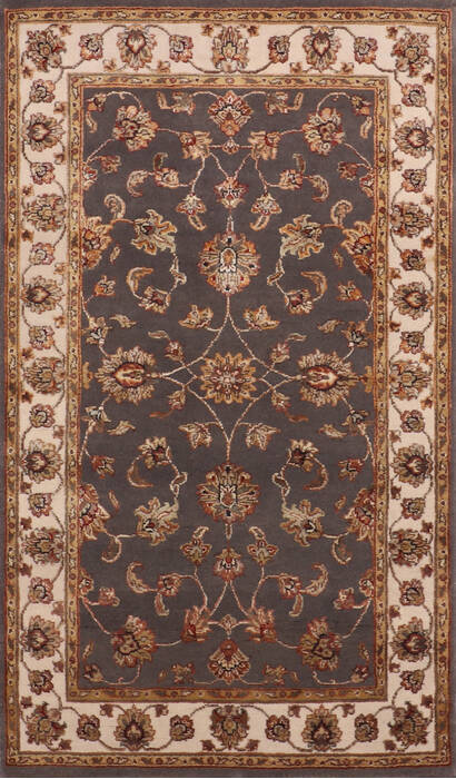 Jaipur Grey Hand Knotted 30 X 50 Area Rug 905-147226 Image 0