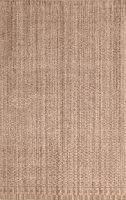 Modern Grey Hand Knotted 89 X 59 Area Rug 301-147233 Image 0
