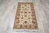 Jaipur White Hand Knotted 210 X 51  Area Rug 905-147240 Thumb 4