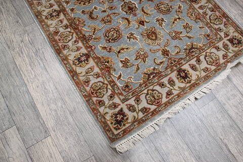 Jaipur Blue Hand Knotted 30 X 50 Area Rug 905-147246 Image 2
