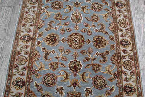 Jaipur Blue Hand Knotted 30 X 50 Area Rug 905-147246 Image 3