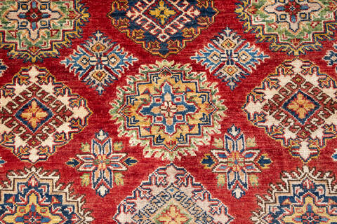 Kazak Red Hand Knotted 50 X 611 Area Rug 700-147248 Image 3