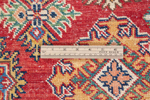Kazak Red Hand Knotted 50 X 611 Area Rug 700-147248 Image 5