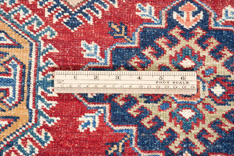 Kazak Red Hand Knotted 411 X 67 Area Rug 700-147250 Image 7
