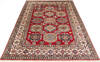 Kazak Red Hand Knotted 411 X 67 Area Rug 700-147250 Thumb 1
