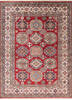 Kazak Red Hand Knotted 411 X 67  Area Rug 700-147250 Thumb 0