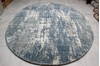 Jaipur Blue Oval Hand Knotted 82 X 104  Area Rug 905-147255 Thumb 1