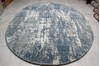Jaipur Blue Oval Hand Knotted 82 X 104 Area Rug 905-147255 Thumb 1