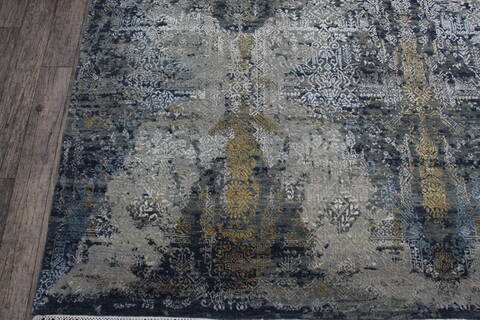 Jaipur Grey Hand Knotted 80 X 100 Area Rug 905-147256 Image 2