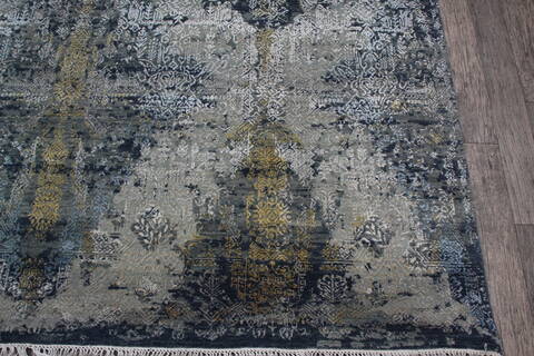 Jaipur Grey Hand Knotted 80 X 100 Area Rug 905-147256 Image 3
