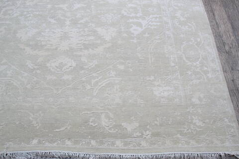 Jaipur White Hand Knotted 80 X 100 Area Rug 905-147257 Image 3