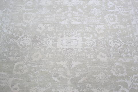 Jaipur White Hand Knotted 80 X 100 Area Rug 905-147257 Image 4