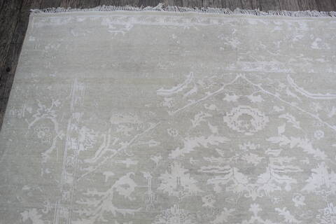 Jaipur White Hand Knotted 80 X 100 Area Rug 905-147257 Image 5