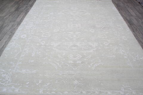 Jaipur White Hand Knotted 80 X 100 Area Rug 905-147257 Image 7