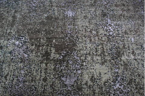 Jaipur Green Hand Knotted 81 X 101 Area Rug 905-147260 Image 4