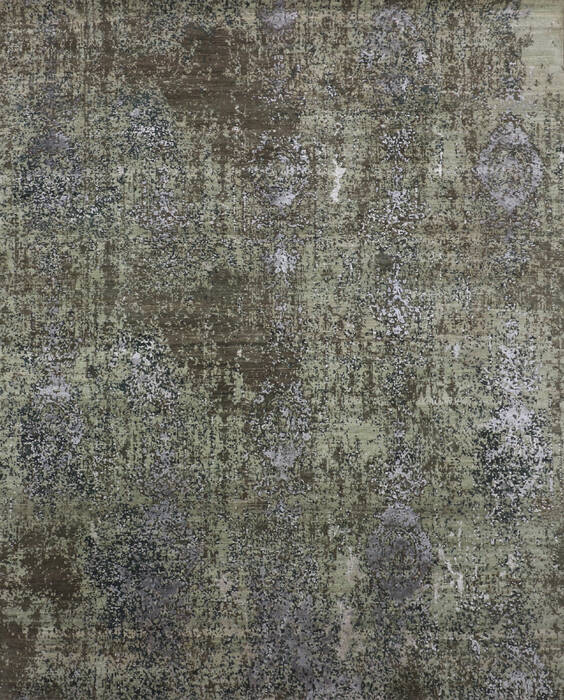 Jaipur Green Hand Knotted 81 X 101 Area Rug 905-147260 Image 0