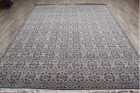 Jaipur Grey Hand Knotted 711 X 103 Area Rug 905-147262 Image 1