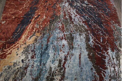 Jaipur Grey Hand Knotted 60 X 90 Area Rug 905-147263 Image 7