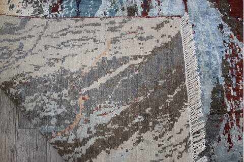 Jaipur Grey Hand Knotted 60 X 90 Area Rug 905-147263 Image 8