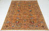 Chobi Yellow Hand Knotted 56 X 79  Area Rug 700-147265 Thumb 1