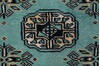 Bokhara Green Hand Knotted 48 X 65 Area Rug 700-147266 Thumb 4