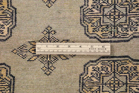 Bokhara Green Hand Knotted 48 X 67 Area Rug 700-147267 Image 7