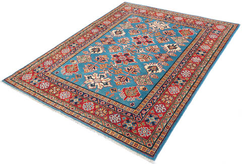 Kazak Blue Hand Knotted 410 X 64  Area Rug 700-147279 Image 2