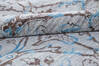 Chobi Grey Hand Knotted 94 X 1111 Area Rug 700-147283 Thumb 6