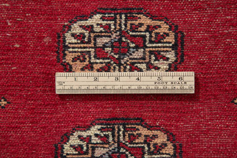 Bokhara Red Runner Hand Knotted 29 X 161 Area Rug 700-147284 Image 6