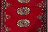 Bokhara Red Runner Hand Knotted 29 X 161 Area Rug 700-147284 Thumb 2