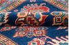 Kazak Blue Hand Knotted 56 X 710 Area Rug 700-147286 Thumb 6