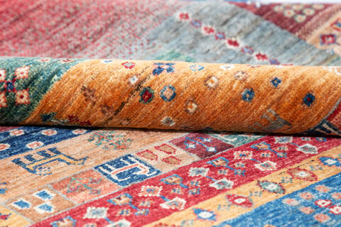 Chobi Red Hand Knotted 57 X 82 Area Rug 700-147288 Image 4
