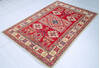 Kazak Red Hand Knotted 39 X 58 Area Rug 700-147293 Thumb 2
