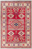 Kazak Red Hand Knotted 39 X 58  Area Rug 700-147293 Thumb 0