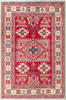 Kazak Red Hand Knotted 39 X 58 Area Rug 700-147293 Thumb 0