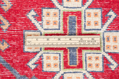 Kazak Red Hand Knotted 38 X 70 Area Rug 700-147295 Image 5