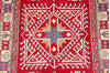 Kazak Red Hand Knotted 38 X 70 Area Rug 700-147295 Thumb 3